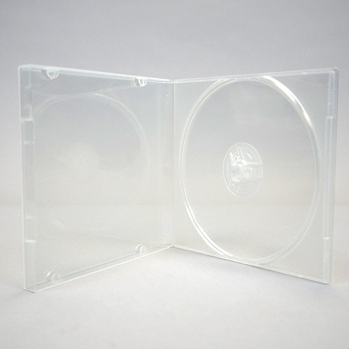 Clear poly Single Slimline CD Case.